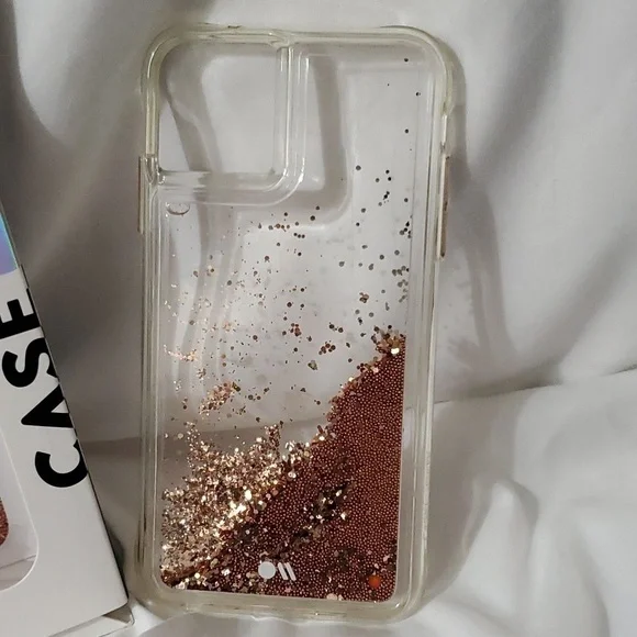 USED IN BOX Case-Mate Waterfall Series Case for Apple iPhone 11 Pro - Gold - Picture 2 of 6